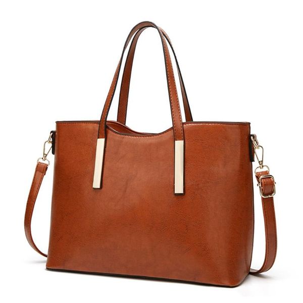 

fashion leather handbags big women bag casual female bags trunk tote messenger shoulder bag ladies large bolsas