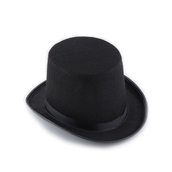 

new men women magician hat black hat jazz halloween party costume props