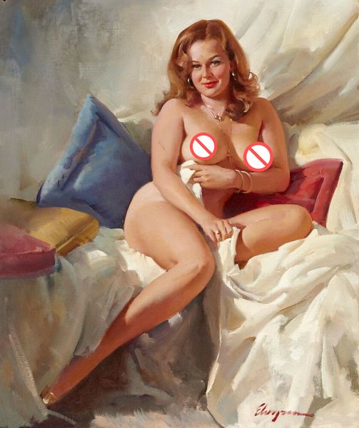 

gil elvgren pin up girls-00 home decor handpainted & hd print oil painting on canvas wall art canvas pictures 200208