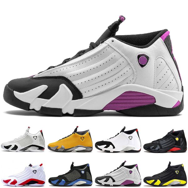 

14 14s Black Pink Black blue mens Basketball shoes 14s Thunder Candy Cane Black Toe Desert Sand Men Sport Designer Sneakers Trainers