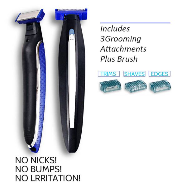 

electric shave 3 in 1 electric hair trimmer edger beard razor for men shaver rechargeable barbeador rechargeable multifunctional