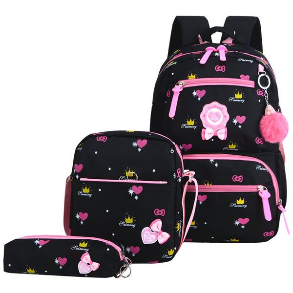 

kids princess school backpack schoolbags girls orthopedic primary school backpack mochila infantil children bags