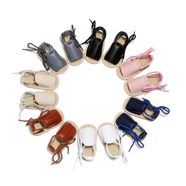 

summer new baby boys sandals fashion baby girl moccasins infant toddler shoe dropshipping 0-24m dropshipping, Black;red