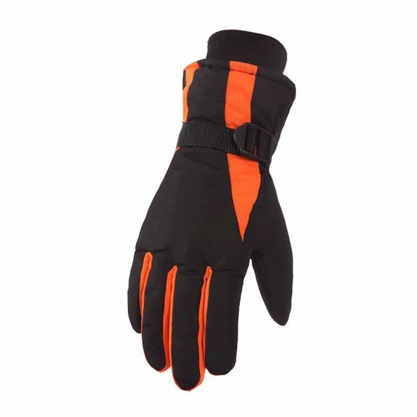 

full finger thick skiing gloves water resistant thermal gloves outdoor fitness cycling bike accessories men's sportswear