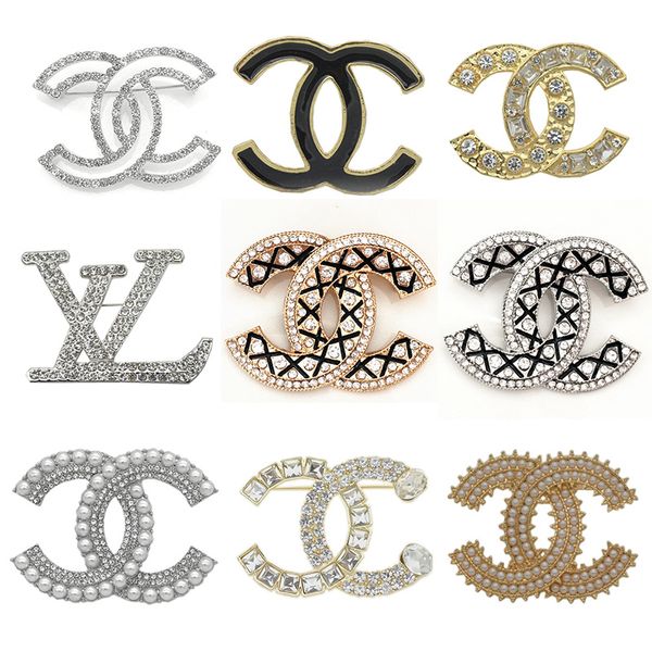 

Cry tal luxury brooche fa hion brand brooche pin diamond women brooche jewelry collar buckle clothing decoration ale