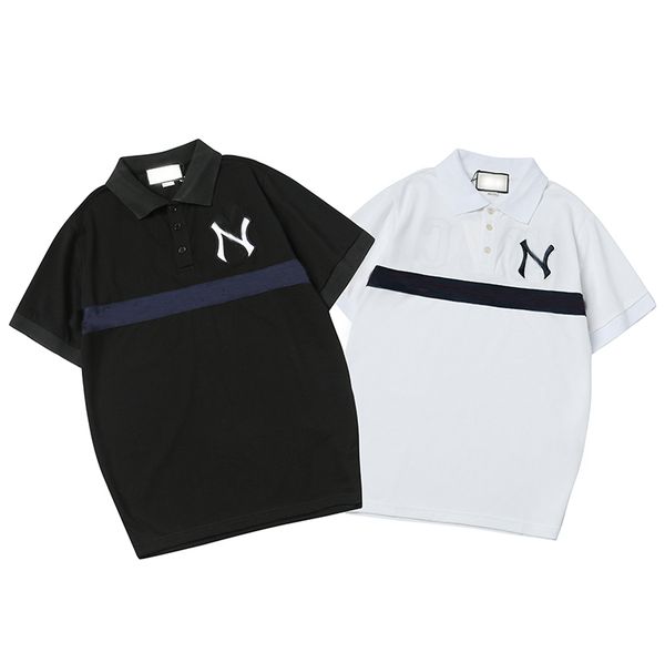 

mens polo t shirt fashion men brand polos casual mens polo casual men 2020 new summer polos size s-2xl solid color, White;black