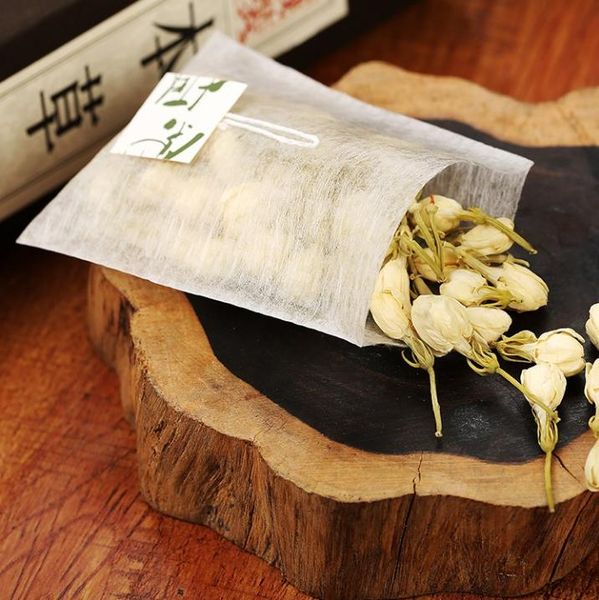 

5.8*7cm label corn fiber tea bags pyramid shape heat sealing filter teabags pla biodegraded tea filters dhl