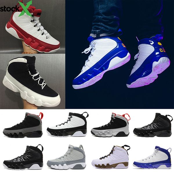 

мечта это сделать 9 9s мужская баскетбольная обувь антрацит дух выведенный og space jam легкая атлетика спортивные кроссовки размер 7-13, Black