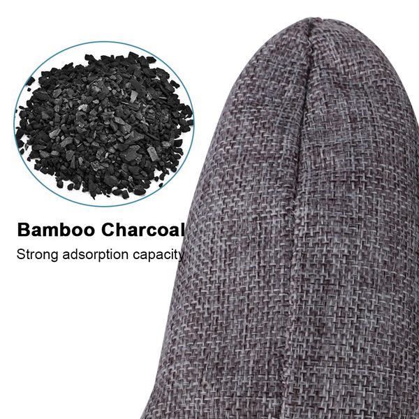 

2pcs activated carbon air purify bag fresh active bamboo charcoal carbon bags mold odour smell remove shoes home car use