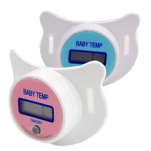

medical baby oral pacifier lcd digital thermometer cute kids children thermometer health safety care oral thermometer