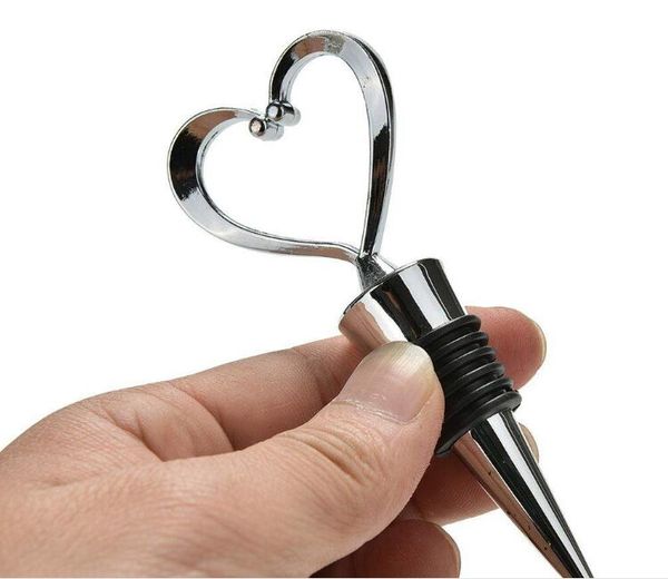 2019 Wine Stopper Stainless Steel Ball Design Love Bottle Stoppers
