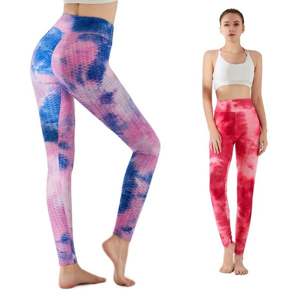

2020 fashion print sports tights pants elastic women jogging leggings trousers slim quick drying training pants fitness part, White;red