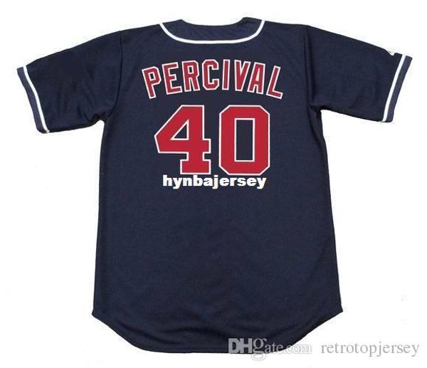 

custom troy percival california stitched 1995 majestic vintage baseball jersey retro mens jerseys running, Black;blue