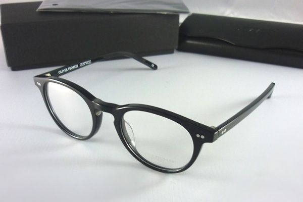 

oliver peoples glasses frame mens riley-k optical frame black,tortoise eyeglasses frame women eyewear come with box, Silver