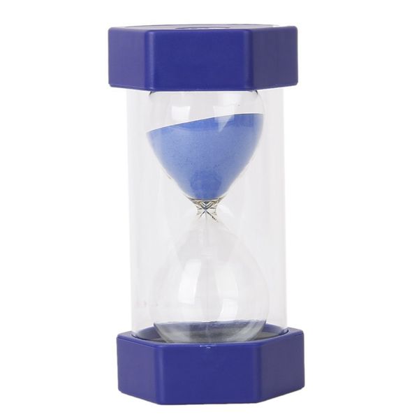 

hourglass sand glass 60 minutes security and fashionable - blue