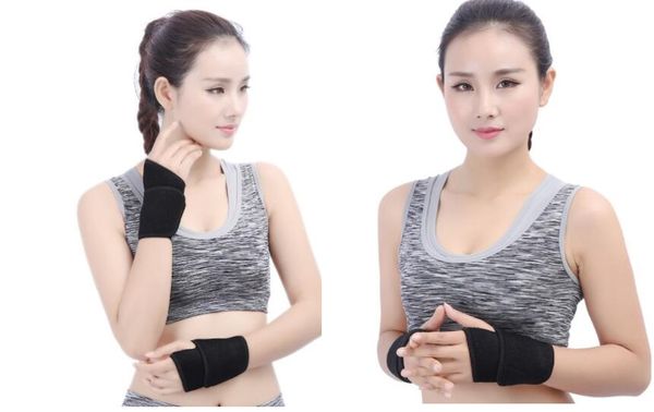 Fitness Hochwertiges Tauchmaterial Koreanischer Druck-Handgelenk- und Handflächenschutz-Armband Handgelenk-Sportschutz für Männer und Frauen Sportsicherheit