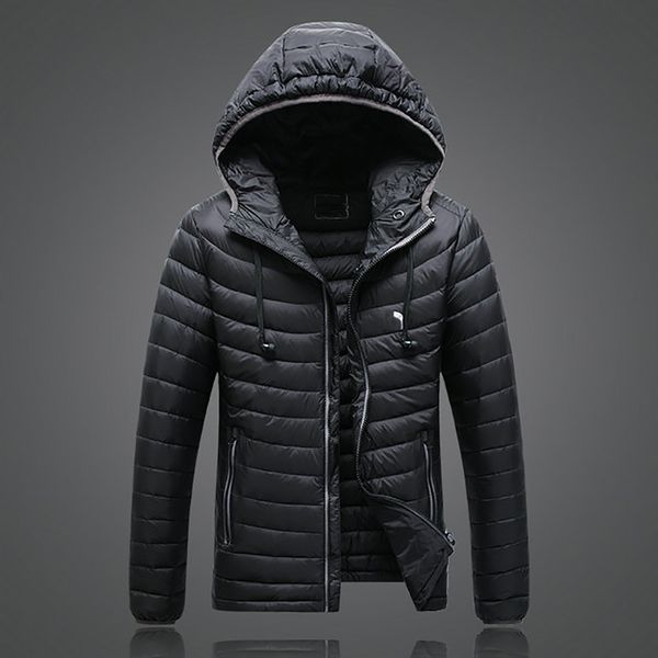 

designer men jacket face new north trend brand large size parka canada luxury light down winter coat wild fashion down jackets, Black