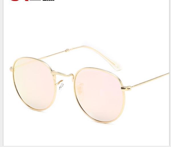 

metal frame retro colourful sunglasses fashion sunglasses for men and women, White;black