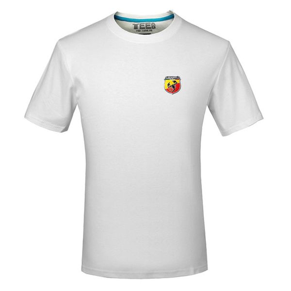 

abarth logo t shirt letter printed модные футболки с круглым вырезом с коротким рукавом t-shirt k