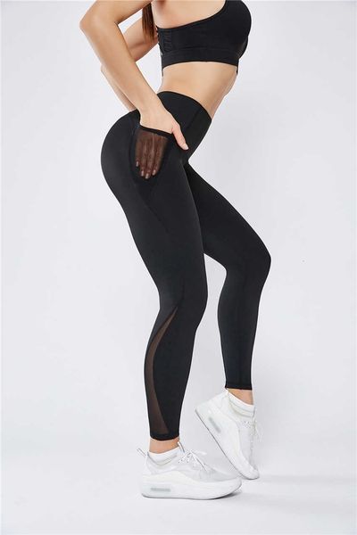 

running leggings yoga-pant mermaid-curve fitness cotton woman yoga pant sports tight gym high-waist women net, White;red