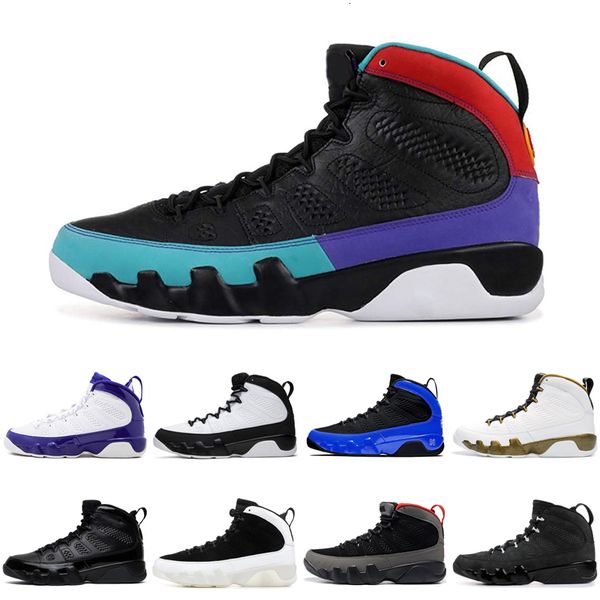 

9s basketball shoes for men gym red racer blue unc bred citrus 9 oreo mens trainers sports sneakers 7-13