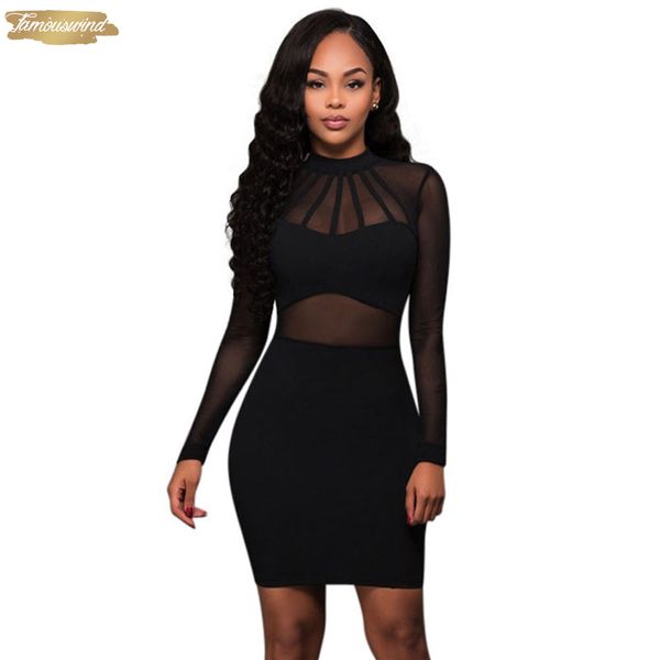 

short arrival lace dress womens autumn v neck winter long sleeve bodycon bandage club vestido festa black khaki new, Black;gray