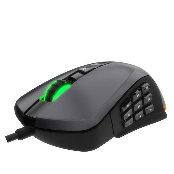 

gaming mouse wired usb mice, 9 buttons led backlit colorful light, scroll wheel, for pc computer accessory kit