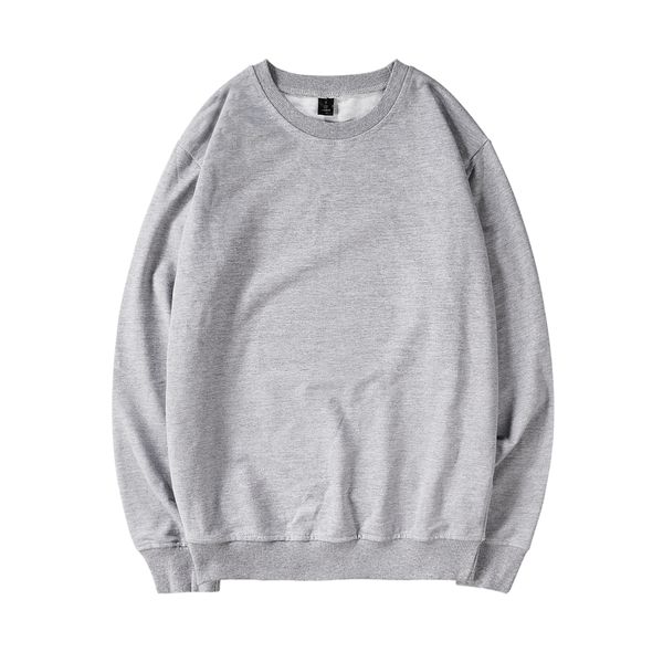 

solid color hoodies fashion cotton men women long sleeve hip hop hoodies street wearharajuku sweatshirt xxxxl, Black