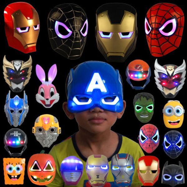 

Led ma k luminou batman piderman iron man hulk captain america marvel avenger ma k all have led night light lamp dance party prop