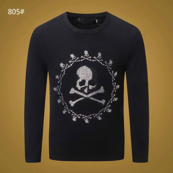 

2019 fashion printed phillip plain hoodies sudaderas hombre hip hop mens brand patchwork hooded skull hoodie cardigan sweatshirt men hoody, White;black