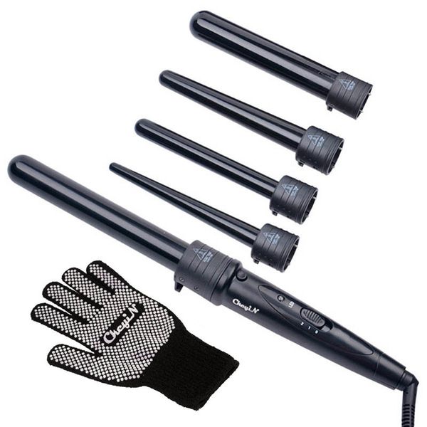 

5 in 1 ceramic hair curler 09-32mm curling iron hair waver curling wand hair electric curl professional styling tools curler