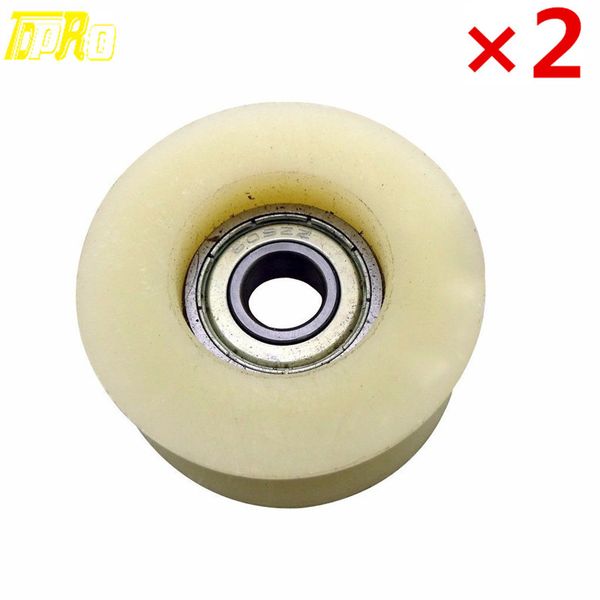 

tdpro 2pcs idler pulley chain tensioner rollers for motorized bicycle bike 49cc 60cc 66cc 80cc sprockets for moto hhy
