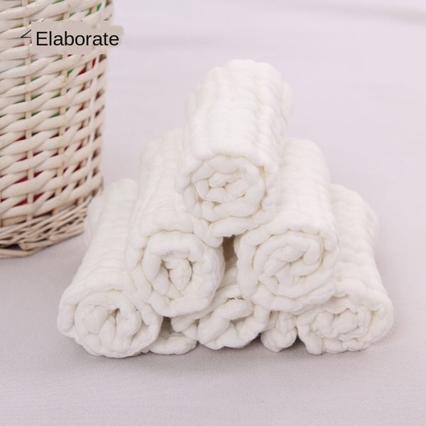 

twelve-layer pure cotton gauze newborn urine meson diaper pleated diaper cotton super soft breathable