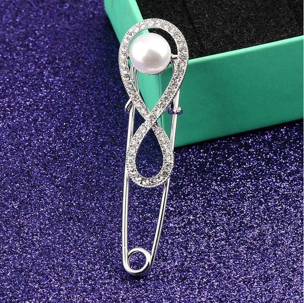 

men women brooch pins bling jewelry wedding broche banquet accessories new, Gray