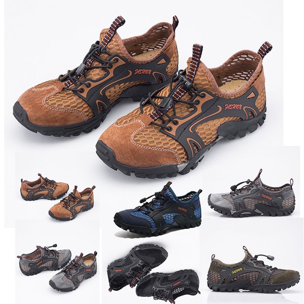 

outdoor walking for women men creek shoes triple brown grey blue black breathable waterproof wear-resistant trainer designer sneakers 38-45