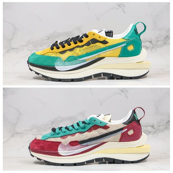 

new sacai pegasus ldv waffle fly sp mens running shoes for women racer green gusto black tripe daybreak trainers sports sneakers size 11, Blue;gray