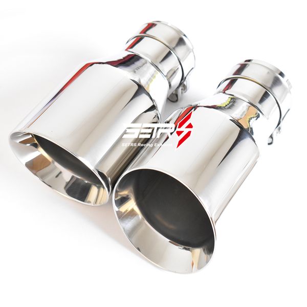 

1 pc stainless steel universal exhaust system end pipe car exhaust tip for