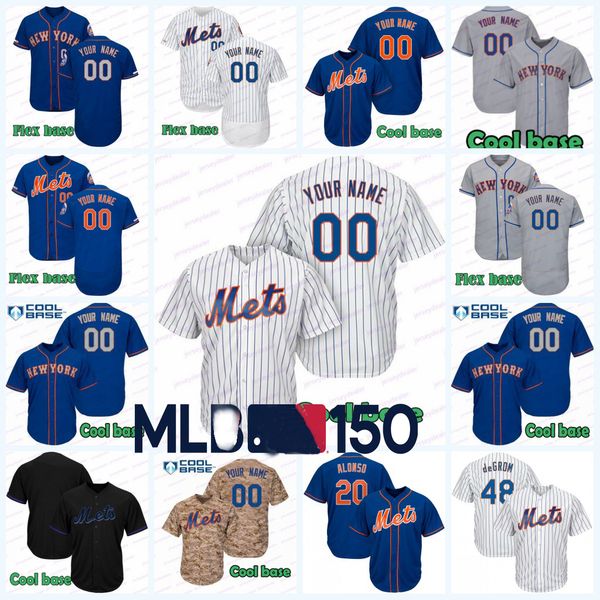 

20 Pete Alonso 48 Jacob DeGrom #18 Darryl Strawberry Baseball Jerseys Mets 16 Gooden 34 Noah 17 Hernandez 52 Cespedes