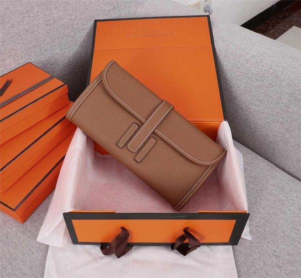 

new fashion luxury designer woman handbag purse clutch cowhide genuine leather bag flap long wallet bag coin purse hip