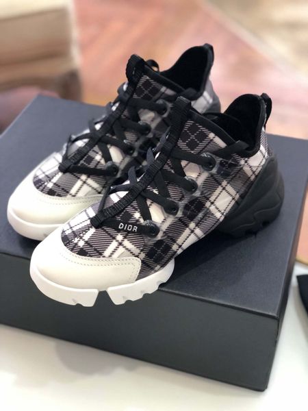 

d-connect neoprene running shoes luxury sneakers fashion design women's shoes women's boots sneakers women's casual shoes cla, Black