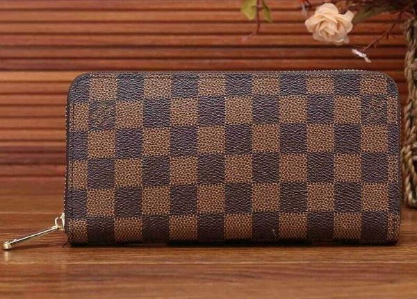 

zippy wallet vertical way to carry around money, cards and coins famous design men leather purse card holder long business no box, Red;black
