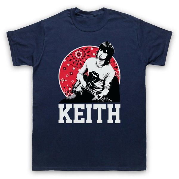 

keith richards guitar the stones unofficial legend adults t-shirt, White;black