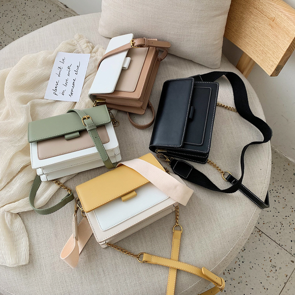 

2019 women's mini fashion leather cross bag green chain shoulder satchel and handbag cross bag luxurybe94#