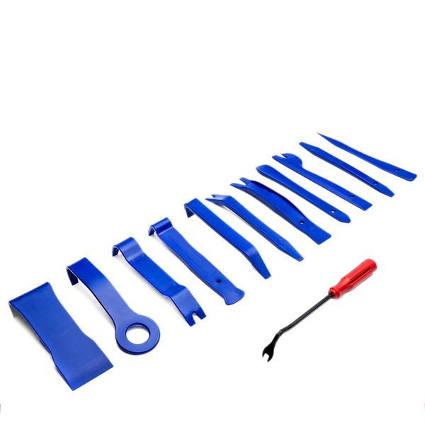 

12pcs trim removal tool car removal kits trim wedge set plastic mount lever release lever tool lifting wedge repair tools