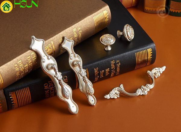 Shabby Chic Dresser Pulls Handles Knobs Antique Silver Drawer