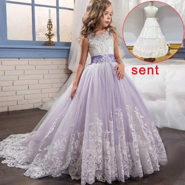 childrens lilac bridesmaid dresses