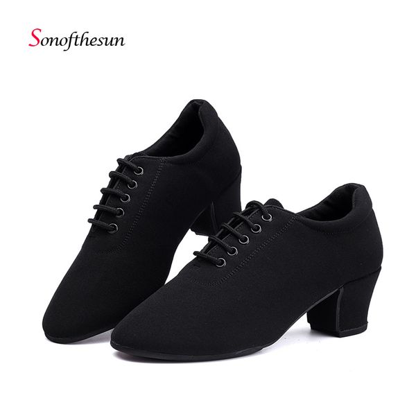 

women dance shoes breathable jazz ballet latin dance shoes ladies fitness trainers soft women sneakers 5 cm heel