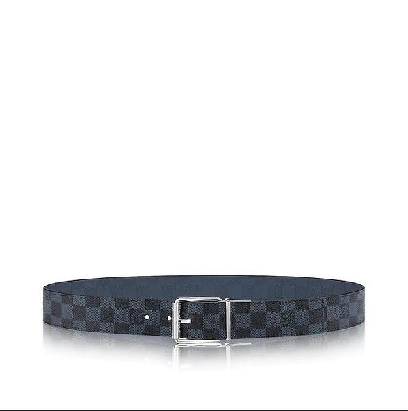 

M9211Q DAMIER PRINT BELT, 40-миллиметровый мужской аутентичный реверсивный ремень Новый офиц