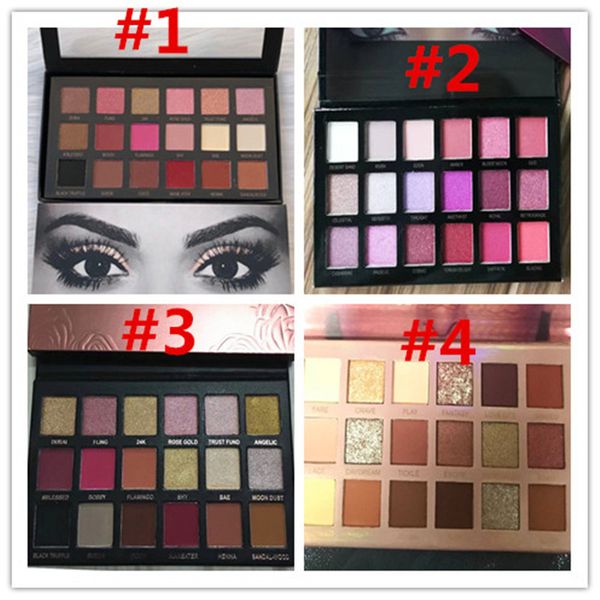 

In tock brand makeup beauty eye hadow 18color eye hadow ro e gold rema tered textured eye hadow palette matte himmer new nude dhl hip