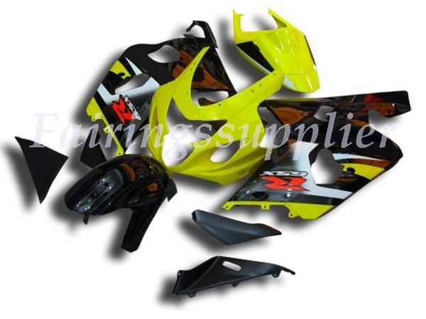 

новая (литье под давлением) abs обтекателя комплекты fit для (suzuki gsx-r 600-750) 2004 2005 gsx-r600 r750 k4 04 05 обтекатели набор черный